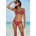 Bikini-Hose S.OLIVER "Rome" Gr. 36, N-Gr, rot (rostrot) Damen Badehosen Ocean Blue