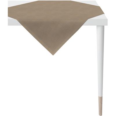 Mitteldecke APELT "Apart, LOFT STYLE" Gr. 1, braun (dunkelbraun), B:85cm L:85cm, Polyester, Tischdecken, UNI-BASIC Image