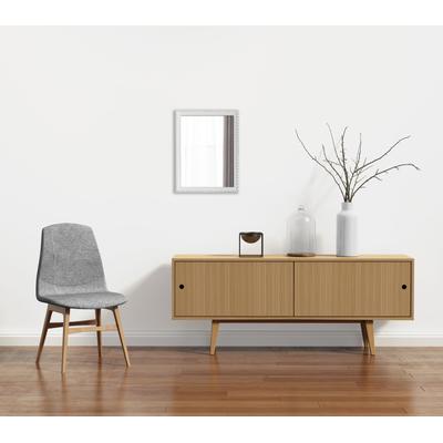 Dekospiegel MIRRORS AND MORE "LOLA", weiß, B:34cm H:45cm T:2cm, Holzwerkstoff, Spiegel, Wandspiegel Image