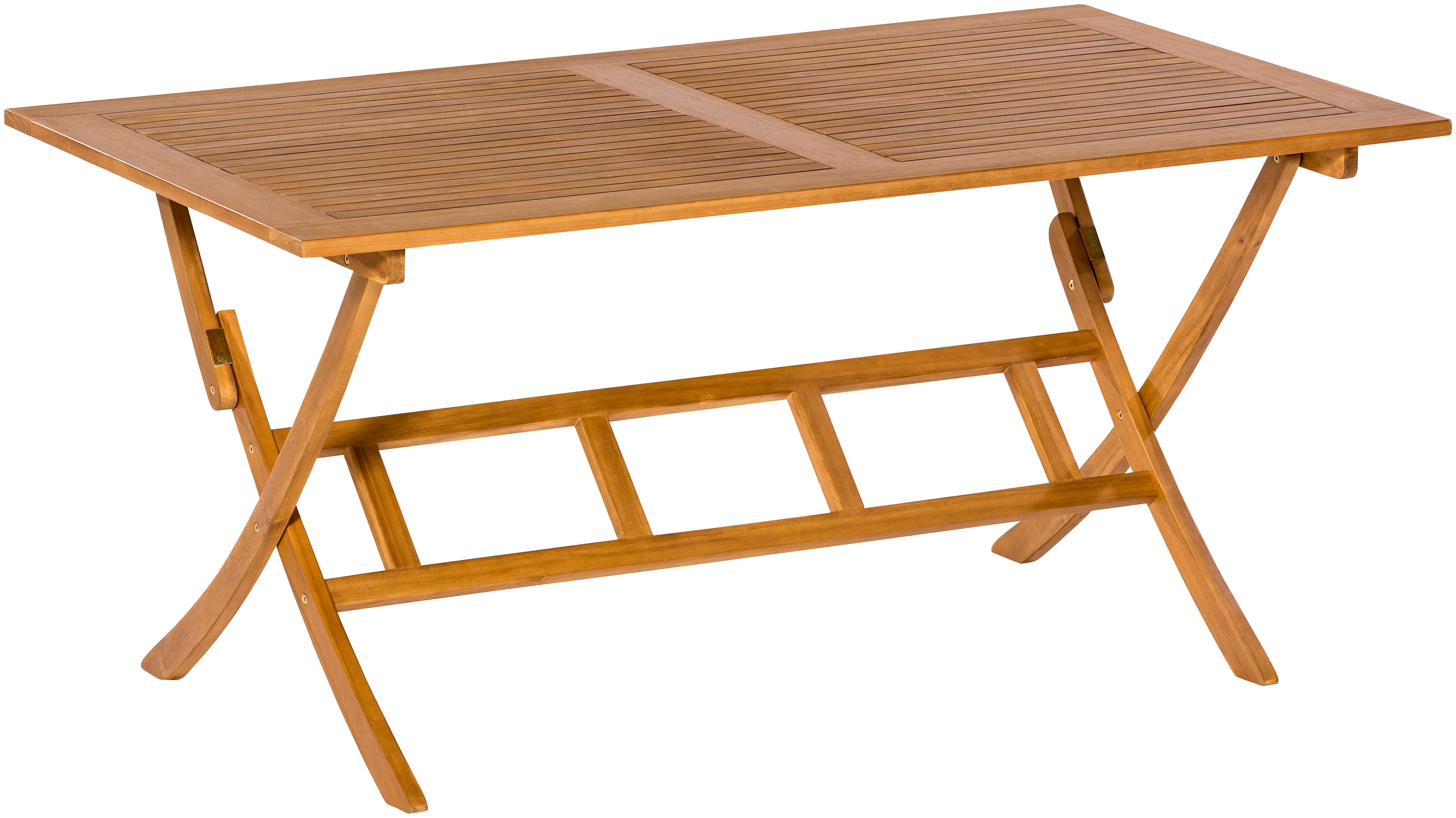 Gartentisch MERXX, braun (holzoptik), B:90cm H:74cm T:160cm, Tische Image