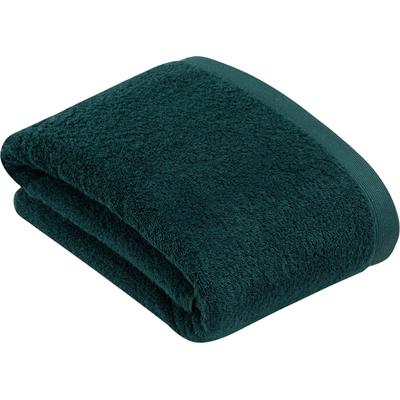 Badetuch VOSSEN "High Line", blau (poseidon), B:100cm L:150cm, Walkfrottee, Obermaterial: 100% Baumwolle, Handtücher (Packung) Image
