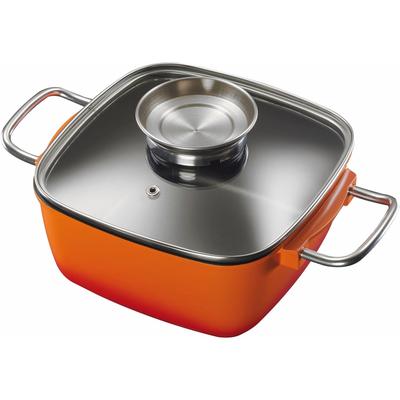 Bräter KING, orange, B:20cm H:9,5cm L:20cm, Töpfe, Induktion Image