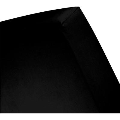 Spannbettlaken CINDERELLA "Weekend", schwarz, B:200cm L:200cm, Renforcu00e9, Obermaterial: 100% Baumwolle, Laken, OEKO-TEX-zertifiziert Image