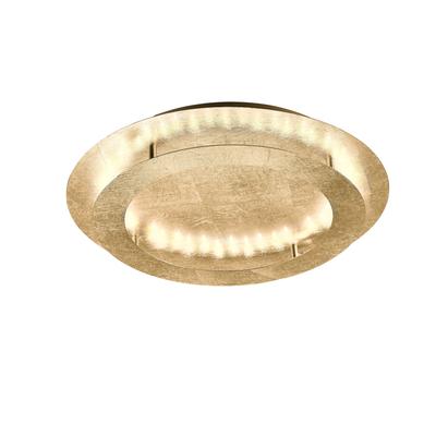 PAUL NEUHAUS Deckenleuchte "NEVIS", gold (goldfarben), Ø 50cm H: 8cm, Lampen, LED, Designlampe