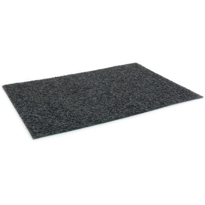Nadelvliesteppich "MALTA", grau (anthrazit), B:200cm H:2,5mm L:2800cm, Polypropylen, PRIMAFLOR-IDEEN IN TEXTIL, Teppiche, Uni-Farben, strapazierfähig & pflegeleicht, Kurzflor, Nadelvlies Image