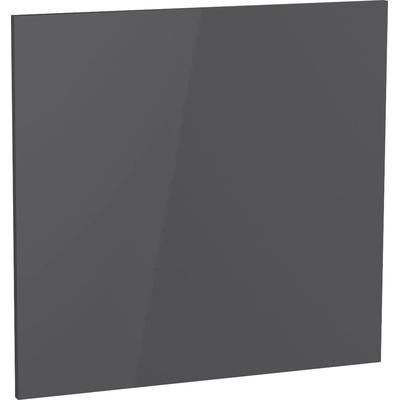 Frontblende KOCHSTATION "KS-Aken", schwarz (anthrazit hg), B:59,6cm H:57,2cm T:1,6cm, Spanplatte, Möbelblenden Image