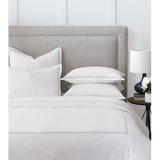 Eastern Accents Enzo Duvet Cover 100% Eygptian Cotton/Percale in White | Full/Double Duvet Cover | Wayfair 7SC-DVF36-WH-AN
