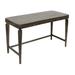 17 Stories 1 Drawer Solid Wood Writing Desk Wood in Black/Brown/Gray | 51 W x 23 D in | Wayfair B116CE12FE554DB0932F76E1B80D80B7