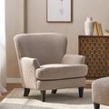 Club Chair - Lark Manor™ Aleyshka 33" W Club Chair Polyester/Fabric in Gray | 33.5 H x 33 W x 35.75 D in | Wayfair 474A65FE7FEB44ABAE49AD966901B2BA