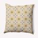 Bungalow Rose Sun Tile Decorative Throw Pillow Square Down/Feather/Polyester in Yellow | 20 H x 20 W in | Wayfair CCFC9DCDC865441DA2FEF53540283911