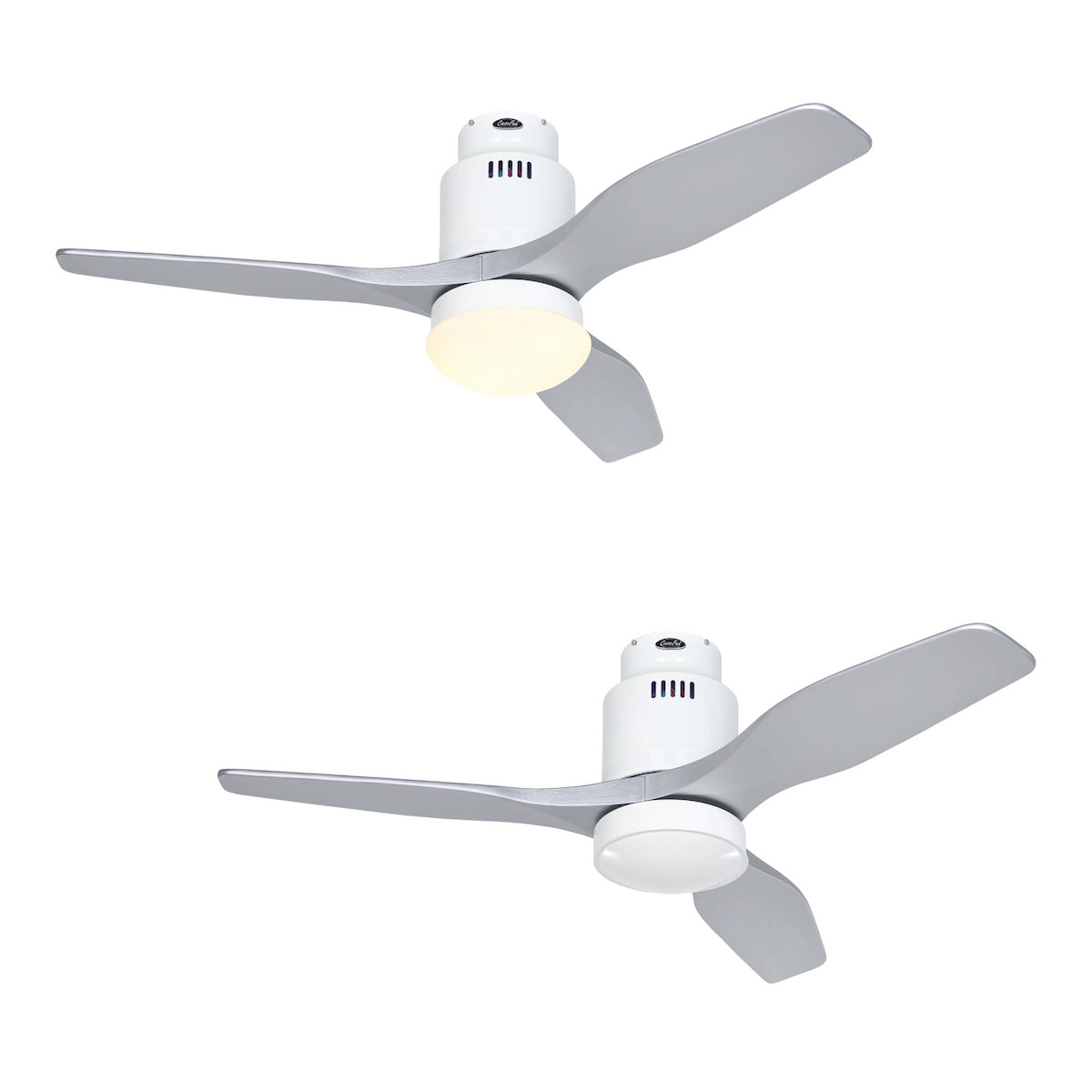 AERODYNAMIX ECO 112, Ventilator mit Licht weiß und hellgrau CasaFan Image