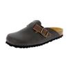 Pantolette LICO "Bioline Clog", Gr. 41, braun, Synthetik, Schuhe