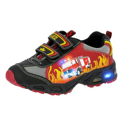 Sneaker LICO "Kinderschuh Hot V Blinky", Kinder, Gr. 29, rot, Synthetik, Schuhe