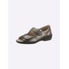 Sandale, Damen, Gr. 7,5, braun (bronzefarben), Glattleder, HALLUX SOFT BY GOLDKRONE, sportlich, Schuhe