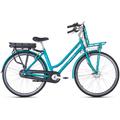 E-Bike ADORE "Cantaloupe" E-Bikes Gr. 49 cm, 28 Zoll (71,12 cm), blau E-Bikes