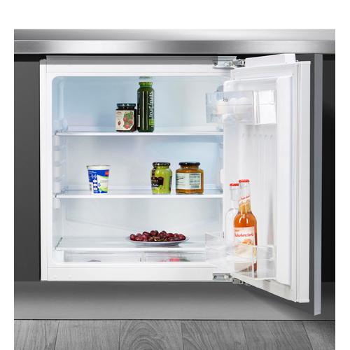 Amica Einbaukühlschrank UVKSS 351 900, 81,8 cm hoch, 60 breit E (A bis G) weiß Einbaukühlschränke Kühlschränke Haushaltsgeräte