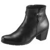 Stiefelette GABOR, Damen, Gr. 40, schwarz, Kalbsleder, unifarben, klassisch, Schuhe, mit Hovercraft Luftkammer-Laufsohle