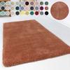 Hochflor-Teppich ESPRIT "Relaxx ESP-4150" Gr. 3, orange (cognac), B:120cm H:25mm L:170cm, Kunstfaser, Teppiche, Wohnzimmer, sehr große Farbauswahl, weicher dichter Hochflor