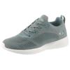 Sneaker SKECHERS "Bobs Squad - Tough Talk", Damen, Gr. 41, grün, Textil, Synthetik, sportlich, Schuhe, Freizeitschuh, Halbschuh, Schnürschuh mit Skech-Knit
