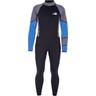 Neoprenanzug F2 ""Neoprene Rebel Men"" Sportanzüge Gr. L, blau (blau/grau/schwarz)