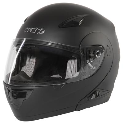 Motorradhelm NERVE "NH5008" Helme Gr. L Kopfumfang: 59 cm - 60 cm, schwarz