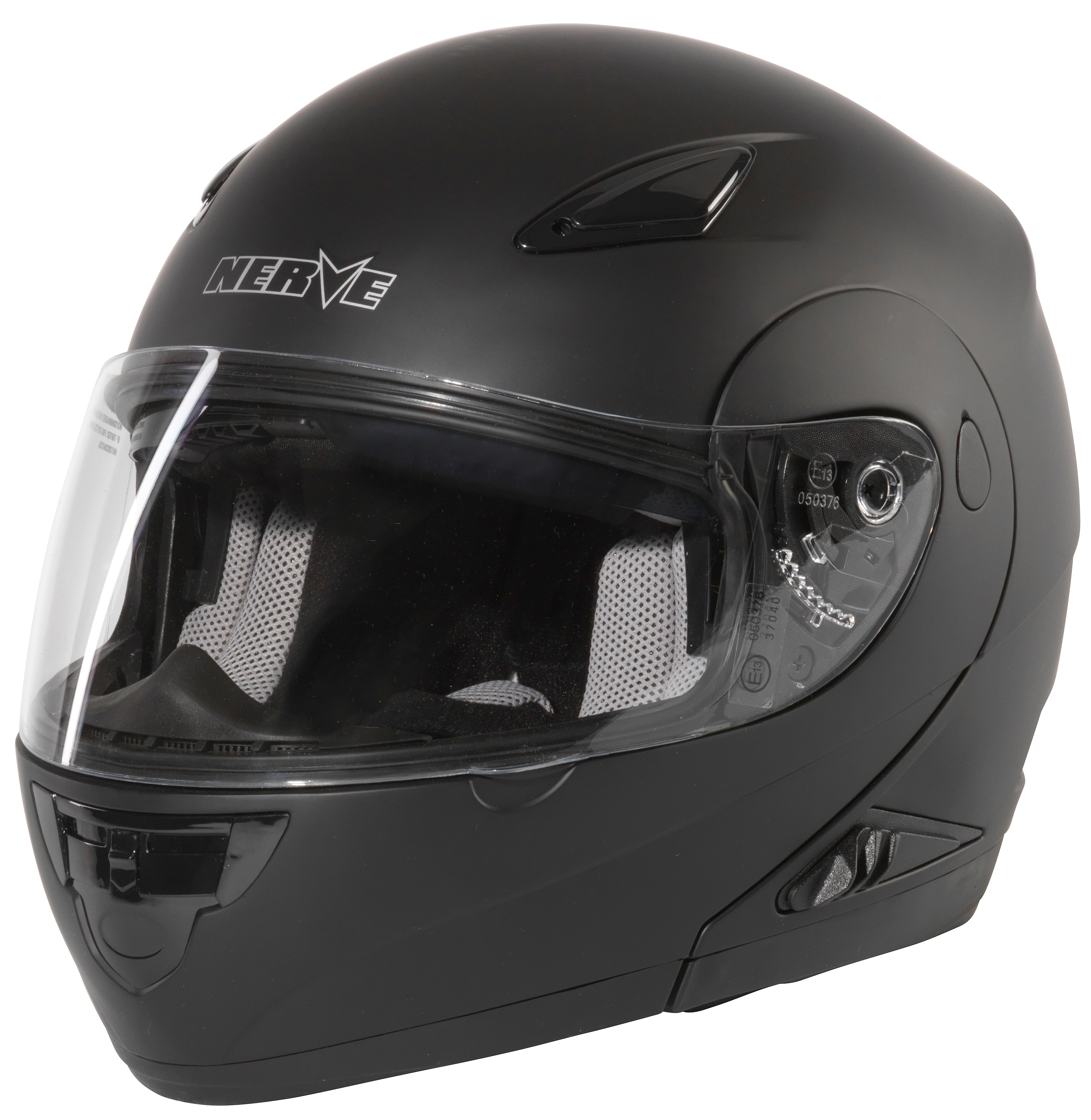 Motorradhelm NERVE "NH5008" Gr. XXL, schwarz, Helme, XXL Kopfumfang: 63cm - 63cm Image