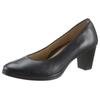 Pumps ARA "ORLY", Damen, Gr. 7,5 (41), blau (13436, 34 blau), Nappaleder, klassisch, Schuhe, Abendschuh, Festtagsschuh, Blockabsatz, in elegantem Look