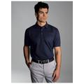 Poloshirt TRIGEMA "TRIGEMA Business-Poloshirt" Gr. 4XL, blau (navy) Herren Shirts Kurzarm