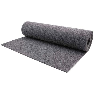 Nadelvliesteppich "TURBO, Made in Belgium", grau, B:200cm H:5mm L:250cm, Nadelfilz, PRIMAFLOR-IDEEN IN TEXTIL, Teppiche, robust und strapazierfähig, fußbodenheizungsgeeignet, Kurzflor Teppich Image