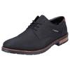 Schnürschuh RIEKER, Herren, Gr. 45, schwarz, Synthetik, Textil, elegant, Schuhe, in Business-Look, Freizeitschuh, Halbschuh, Schnürschuh