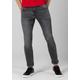 Slim-fit-Jeans TIMEZONE "Slim ScottTZ" Gr. 36, Länge 34, grau Herren Jeans Slim Fit