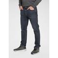 Tapered-fit-Jeans ARIZONA "Jaxton" Gr. 33, Länge 34, blau (dark blue used) Herren Jeans 5-Pocket-Jeans Tapered-Jeans