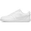 Sneaker NIKE SPORTSWEAR "COURT VISION LOW NEXT NATURE", Gr. 47, weiß (weiß, weiß, weiß), Synthetik, sportlich, Schuhe, inspiriert vom Design des Nike Air Force