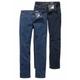 Stretch-Jeans ARIZONA "John" Gr. 60, N + U Gr, blau (blue stone und dark blue) Herren Jeans Stretch