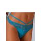 String LASCANA Gr. 44/46, blau (aqua) Damen Unterhosen Klassische Strings