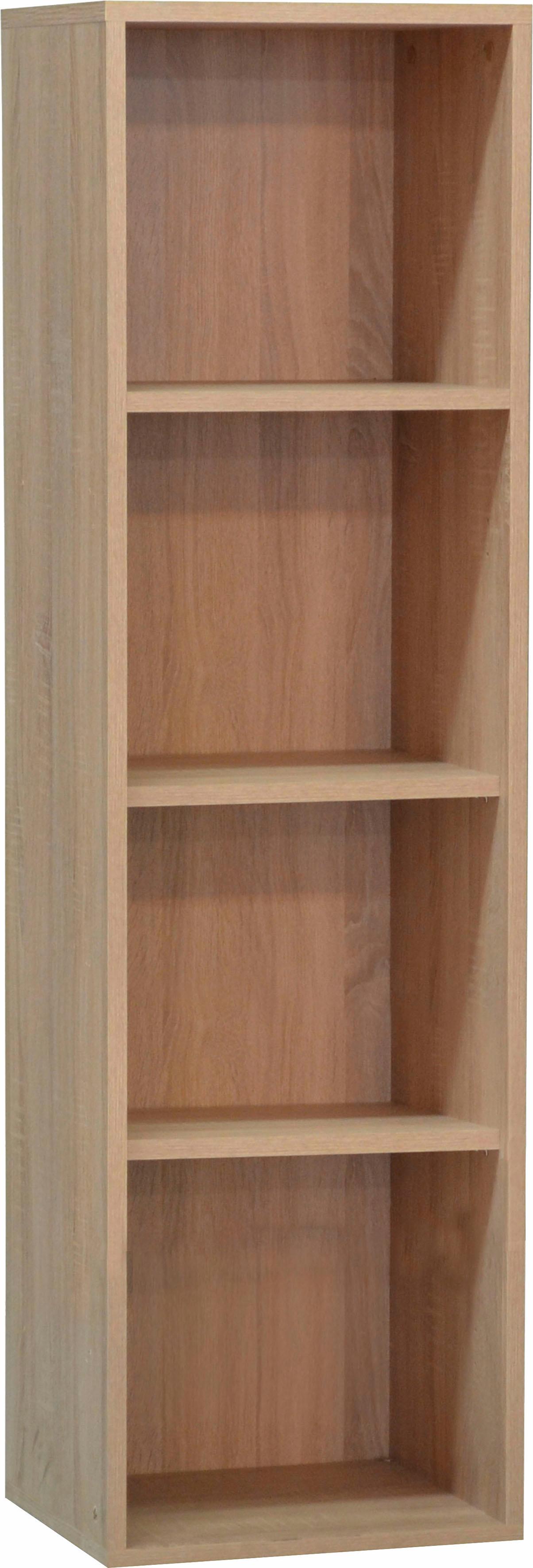 Aktenregal MÄUSBACHER "Mio", braun (eichefarben), Regale, Aktenregal