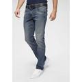 Straight-Jeans CAMP DAVID "NI:CO:R611" Gr. 34, Länge 32, blau (dark, used, vintage) Herren Jeans Straight Fit