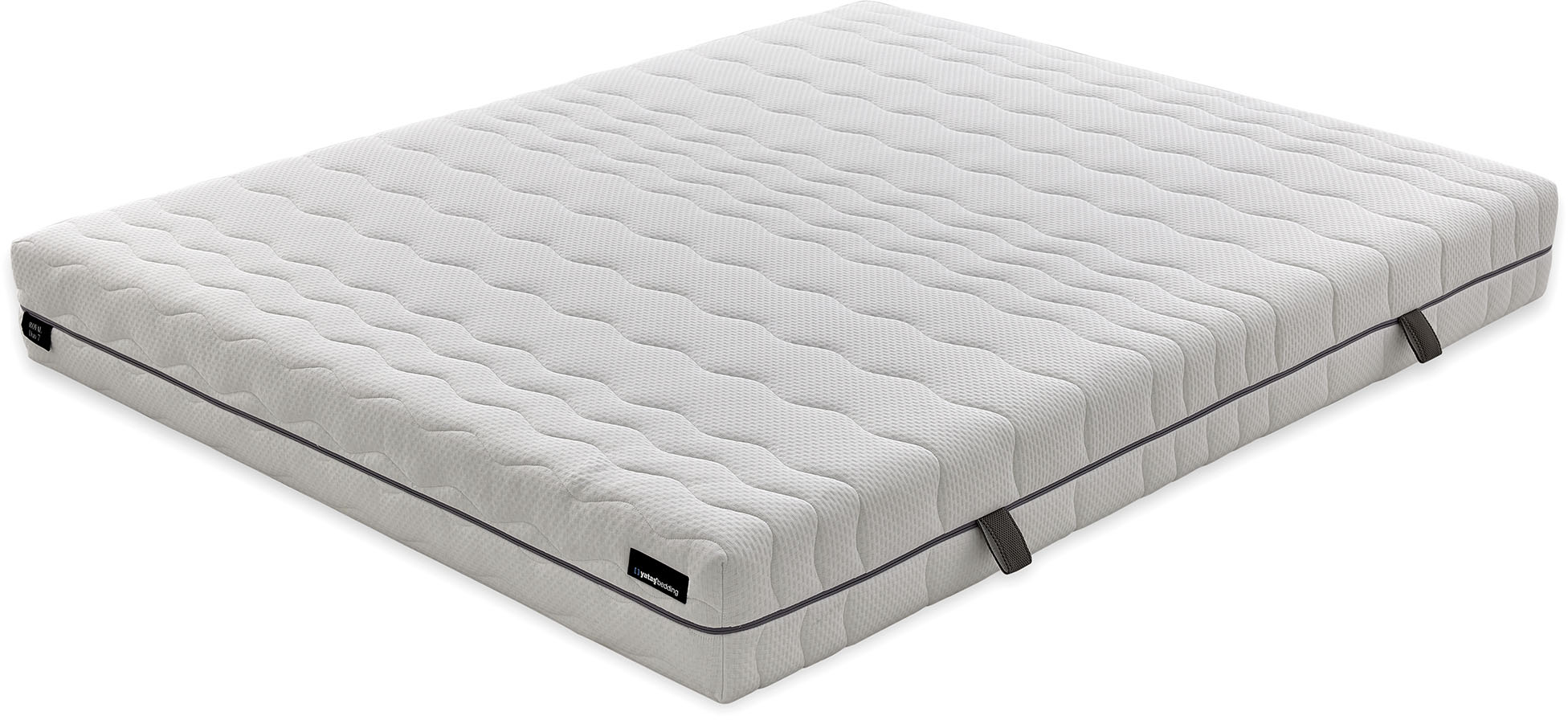 Komfortschaummatratze YATAS BEDDING "Royal Comfort 7, Matratze 90x200, 140x 200 cm & weitere Größen", weiß, B:100cm H:22cm L:200cm, Bezug: 100% Polyester. Steppfüllung: 100% Polyester, Matratzen, 7-Zonen, H2 / H3, wendbar, ergonomisch, atmungsaktiv