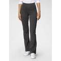 Jazzpants KANGAROOS, Damen, Gr. 40 (M), N-Gr, grau (anthrazit, meliert), Jersey, Obermaterial: 57% Baumwolle, 38% Polyester, 5% Elasthan, casual, bequem lang, Hosen, mit hohem Stretch-Anteil sitzt wie eine zweite Haut