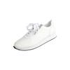 Sneaker LEI BY TESSAMINO "Nadja", Damen, Gr. 40, weiß (altweiß), Leder, sportlich, Schuhe, aus echtem Leder
