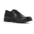 Schnürschuh GEOX "UOMO CARNABY" Gr. 44, schwarz Herren Schuhe Business-Schuhe