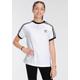 T-Shirt ADIDAS ORIGINALS "ADICOLOR 3-STREIFEN" Gr. 152, weiß (white) Kinder Shirts T-Shirts