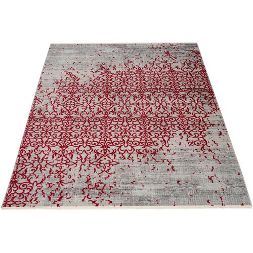 "Teppich MY HOME ""Elvin"" Teppiche Gr. B/L: 80 cm x 150 cm, 5 mm, 1 St., rot Esszimmerteppiche Teppiche Wohnzimmer"