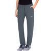Jerseyhose TRIGEMA "TRIGEMA Freizeithose mit elastischer Kordel", Damen, Gr. XXL, US-Größen, grau (anthrazit), 74% Nylon, 26% Elastan, casual, Hosen