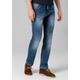 Slim-fit-Jeans TIMEZONE "Slim EdwardTZ" Gr. 30, Länge 34, blau Herren Jeans 5-Pocket-Jeans