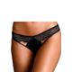 String JETTE Gr. 32/34, schwarz Damen Unterhosen Klassische Strings