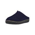 Hausschuh MOLS "Seleigh" Gr. 36, blau (dunkelblau) Schuhe Hausschuhe