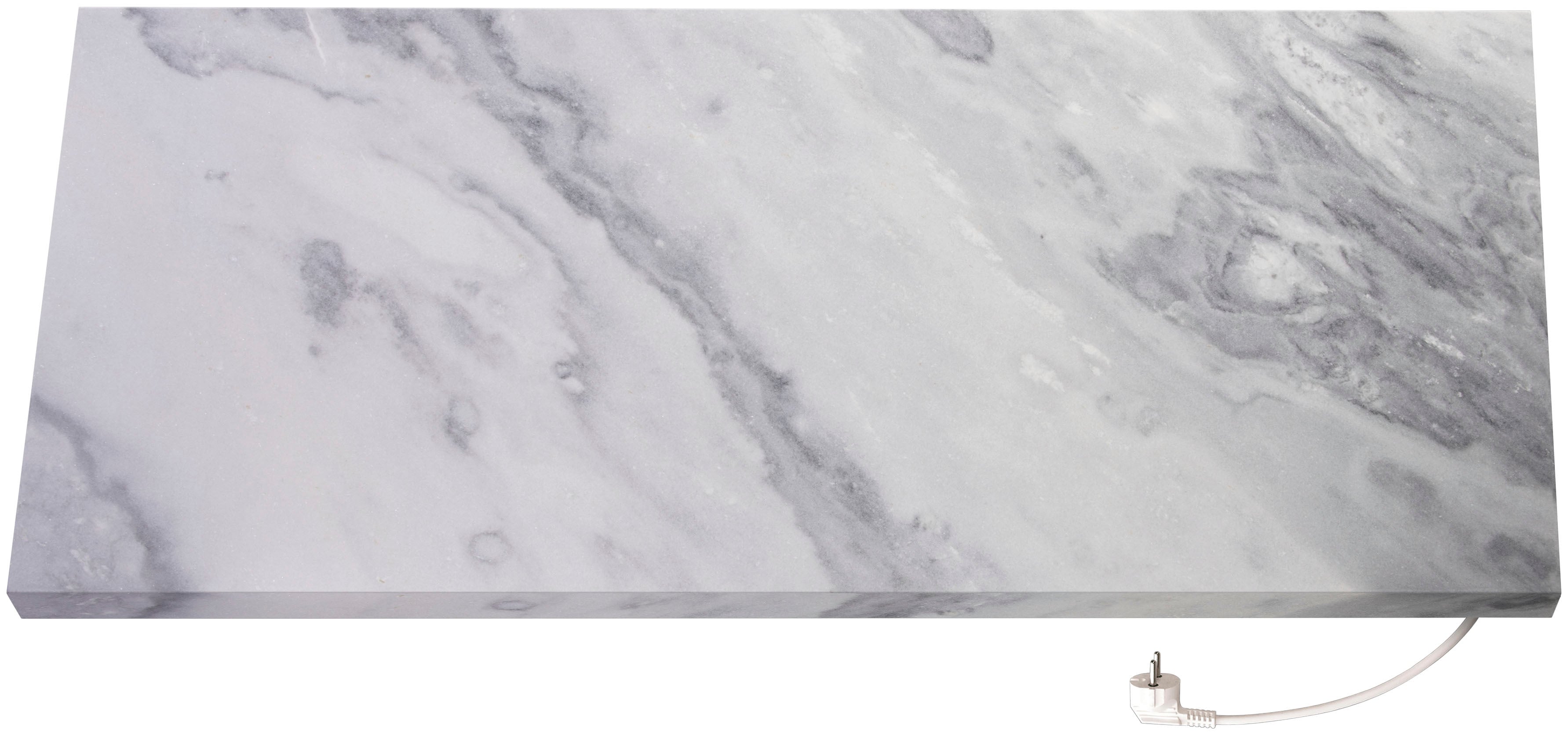 MARMONY Infrarotheizung "Carrara, 800 Watt", naturstein oder marmor, B/H/T: 100cm x 40cm x 2cm, 800 W, Heizkörper