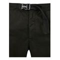 Stoffhose URBAN CLASSICS "Herren Straight Leg Chino with Belt" Gr. 34, Normalgrößen, schwarz (black) Herren Hosen Stoffhosen