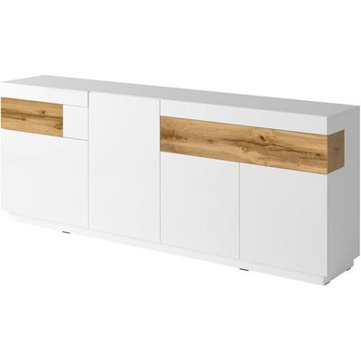 Sideboard INOSIGN "SILKE", weiß (weiß hochglanz, votaneichefarben), Sideboards, Breite 218, 5 cm Image
